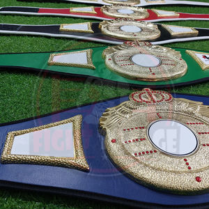 Crea tu propio cinturón de campeonato de artes marciales mixtas, lucha libre y boxeo, personalizado, ligero, ajustable y de cuero. - Product Image 4