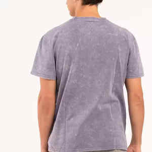 เสื้อยืดแฟชั่นผู้ชายขายส่ง เสื้อยืดกีฬาแขนสั้นผู้ชายขายส่ง เสื้อยืดโอเวอร์ไซส์ผ้าฝ้าย - Product Image 2