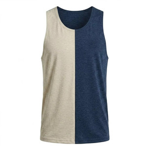Débardeur léger pour homme, idéal pour un style décontracté et la salle de sport, avec tissu doux et coupe confortable. - Product Image 1