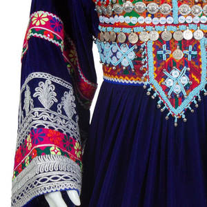 Nouvelle Arrivée en Gros Robe Afghane Personnalisée pour Femmes Style 2026 Robe Afghane Musulmane à Manches Longues pour Femmes - Product Image 5