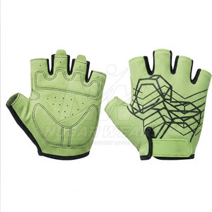 Road Cycling <b>Gloves</b> <b>With</b> Anti Slip <b>Grip</b> Soft Fabric Bicycle Accessories Custom Design Wholesale Production Supplier - Product Image 4
