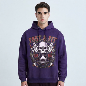 Sweat-shirts surdimensionnés de haute qualité, design personnalisé, sweat-shirts unis pour hommes, fabriqués au Pakistan - Product Image 1