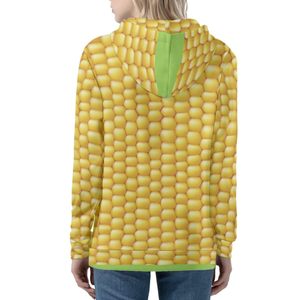 Sudadera Corta de Poliéster para Mujer, de Alta Calidad, a la Moda, con Logotipo Personalizado, para Otoño e Invierno, Sudadera con Sublimación - Product Image 2