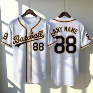 Camisetas de Béisbol Personalizables de Alta Calidad para Hombre, Transpirables, para Deportes al Aire Libre, para Adultos, Ropa Deportiva de Equipo - Product Image 5