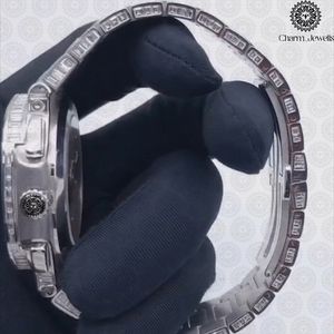 Montre de Luxe Charm_Jewells en Acier Inoxydable, Mouvement Mécanique, Boîtier 40mm, Cadran Lumineux, Verre Saphir, Bracelet 20mm, Étanchéité 10 ATM - Product Image 4