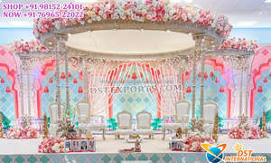 Boda hindú Elefante Pilar Mandap Alemania Elefante elegante Pilar Boda Mandap Boda exclusiva Elefante Pilar Mandap EE. UU. - Product Image 2