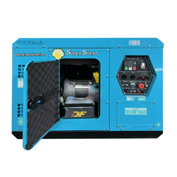Générateurs diesel silencieux certifiés EPA 5KW 10KW 15KW 20KW 25KW 50HZ 60HZ Fréquence 110V/380V AC Monophasé/Triphasé