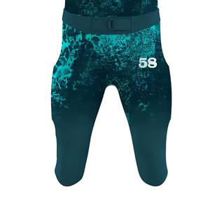 Uniforme de football américain sur mesure de haute qualité, short 100% polyester, protection UV, respirant, best-seller, personnalisé - Product Image 4