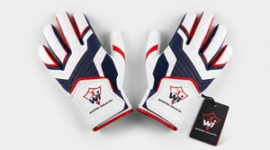 Guantes de béisbol duraderos con amortiguación suave en la palma, diseño transpirable, agarre confiable y comodidad para jugar durante todo el día. - Product Image 4
