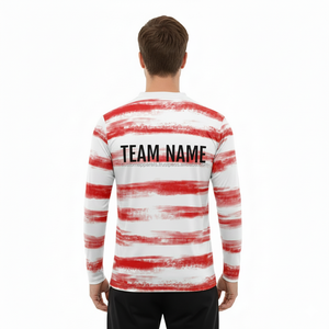 T-shirts personnalisés abordables à sublimation, manches longues, impression de vêtements personnalisés, commandes en gros - Product Image 4