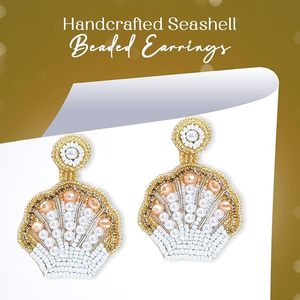 Pendientes de Cuentas Bordados a Mano para Mujer, Estilo Étnico, para Bodas, Fiestas y Ocasiones Especiales - Product Image 5