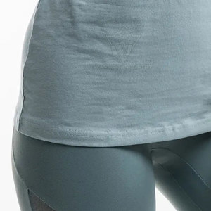 Camiseta de Yoga Ajustada para Mujer, Ropa Deportiva de Secado Rápido para Entrenamiento en Gimnasio, Ejercicio y Actividades de Running, Camiseta de Yoga de Alto Rendimiento para Mujer - Product Image 4