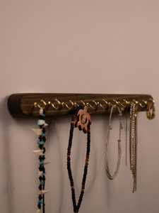 Wooden <b>Wall</b> Mounted Peg with Multiple Hook <b>Rack</b> Space Saving Organizer <b>for</b> <b>Key</b> Hats Bags and accessories Display Wholesale - Product Image 6