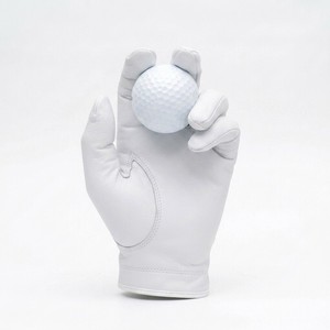 Guante de Golf de Cuero Cabretta OEM de Fábrica, Mano Izquierda, con Aberturas para los Dedos, Protección UV, Cierre de Gancho y Bucle, Logotipo Personalizado, Empaque de Marca, MOQ Bajo - Product Image 4