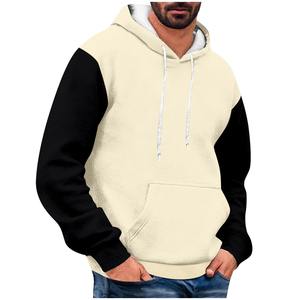 Sudadera con capucha de moda para hombre, gruesa, de algodón, con cremallera, color liso, estampada, cálida, nueva colección otoño-invierno 2025 - Product Image 4