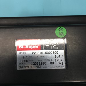 SERVOMOTOR AC SANYO DENKI P20B10150DCS00 P2 - Equipos y Piezas de Semiconductores de Confianza de Marca Global - Product Image 2