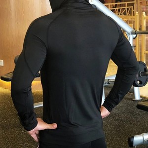 Chaqueta Deportiva para Hombre, Sudadera con Capucha Elástica de Manga Larga para Fitness, Running, Senderismo y Jogging - Product Image 5