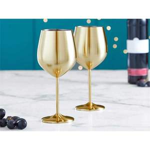 Copa de Vino de Cobre de Lujo, Copa de Metal, Copa de Vino de Acero Inoxidable con Recubrimiento de Cobre, para Bar, Boda, Fiesta, Decoración de Restaurante - Product Image 6