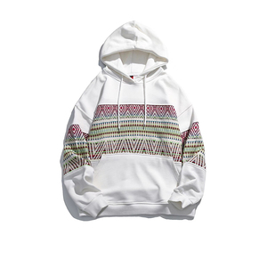Sweat à capuche oversize en molleton bouclette 100 % coton de haute qualité, style streetwear, épais, imperméable, hiver, épaules tombantes, doublé, teint en pièce - Product Image 2