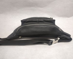 Sacs banane en cuir de fabricant indien, pochettes de ceinture, sacs bandoulière portables de voyage, sacs à bandoulière RFID pour le sport et la course, vente en gros - Product Image 4