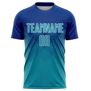 เสื้อฟุตบอลแบบซับลิเมชั่นที่ปรับแต่งได้ ออกแบบเองได้ ชุดกีฬาทีม บริการ OEM พร้อมบริการ OEM คุณภาพดีมีสไตล์ - Product Image 1