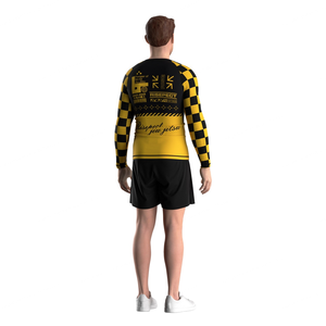 เสื้อแรชการ์ดสำหรับผู้ชาย เสื้อเชิ้ตน้ำหนักเบาและระบายอากาศได้ดีสำหรับกีฬาทางน้ำ ว่ายน้ำแบบสบายๆ และการผจญภัยกลางแจ้ง - Product Image 1