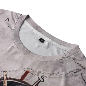 Men's T-shirts Hot-selling Fashionable Men Sublimation T- Shirt Short Sleeves Men 100% Cotton Quality Sublimation T- Shirts - Product Image 5