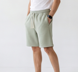 Men Loose Fit Sweat <b>Shorts</b> Casual 100% Cotton <b>Fleece</b> Baggy <b>Shorts</b> Custom Men's Running Gym Fitness Wear Sweat <b>Shorts</b> - Product Image 5