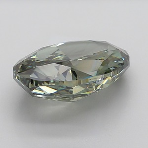 Diamant de luxe certifié 11,05 carats, vert vif fantaisie, taille ovale, clarté VS1, excellente taille, pour joaillerie fine - Product Image 4