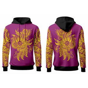 Sweat-shirts polynésiens unisexes sur mesure, vente en gros, couleur unie, 100% polyester, haute qualité, en stock - Product Image 6