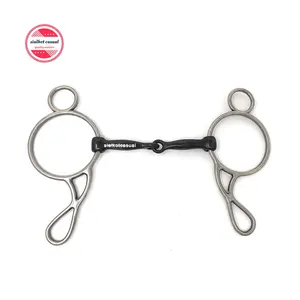 Comfortabele Wonder Gag Paard Trens. 5 "Sweet Iron Trens Mond Controller Paard Racing & Paard Product