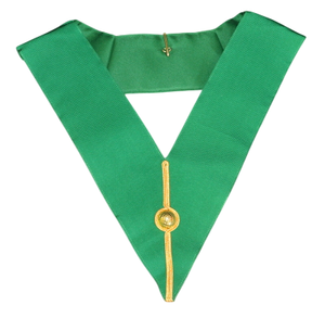 Allied Officers Collar Fine Embroidered Regalia <b>Adjustable</b> <b>Strap</b> Durable Material Custom Supply Available - Product Image 3