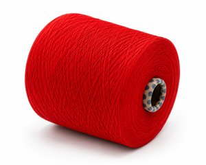 Hilo Melange de Primera Calidad, 100% Algodón, Ecológico, Técnica OE, para Tejer y Coser, Color Rojo, para Todo Tipo de Proyectos - Product Image 2