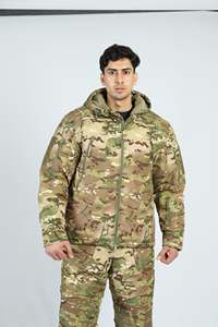 Uniforme Táctico de Camuflaje, Chaqueta Impermeable y Pantalones Cargo, Conjunto de Ropa de Camuflaje Duradera con Múltiples Bolsillos - Product Image 5