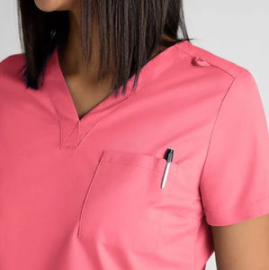 Conjunto de Uniforme Médico Unisex de Punto Fácil de Usar, Sin Plancha, Elástico, Ecológico, Transpirable, con Detección de Agujas, para Uso Hospitalario - Product Image 2
