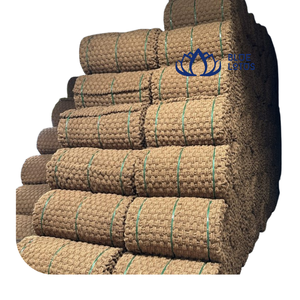 5m Half Circle Coir Fiber <b>Mats</b> for Bell Tents Mould Design Recycled Reversible & Washable Handmade for Travel & Camping - Product Image 6