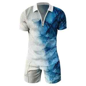 Ensemble polo et short d'été pour homme, vêtements de sport personnalisés, mode décontractée, vêtements de golf et de tennis, OEM ODM en gros - Product Image 3