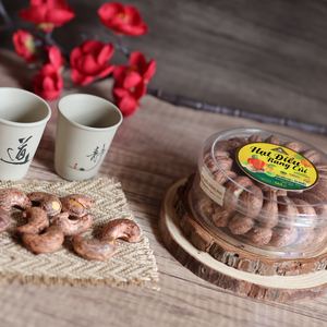 163g <b>Round</b> <b>Gift</b> <b>Box</b> of Organic Premium Unshelled Roasted Cashew Nuts W180 Buttery & Salty - Direct Factory Wholesale Price - Product Image 5