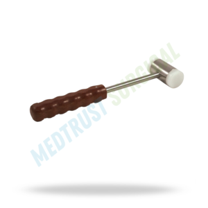 ค้อนขนาดใหญ่แบบแม่นยำ หัวแข็งหุ้มพลาสติก ขนาด 8 นิ้ว เครื่องมือผ่าตัดกระดูกสันหลัง อุปกรณ์ศัลยกรรมกระดูก ใช้สำหรับกระดูก - Product Image 3