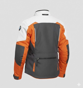 Chaqueta de Motociclismo Unisex para Hombre/Mujer, Marca BW, Modelo GS Rallye, Impermeable, con Estampado, de Cordura de 3 Capas, para Turismo/Todoterreno, 4 Estaciones, Aventura/Enduro, con Certificación CE - Product Image 2
