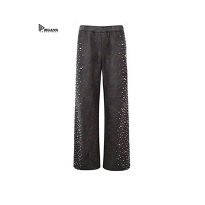 Best Selling <b>Lightweight</b> Hooded Men's Winter Tracksuits Pakistan Made 100% Cotton Unique Style Rhinestone Breathable Comfortable - Product Image 6