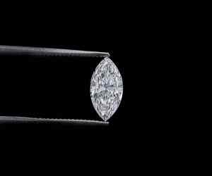 Diamante CVD Cultivado en Laboratorio, Corte EX-VG, Claridad VVS Intensa, Color Blanco, Forma Marquesa, Certificado IGI, para la Elaboración de Joyas, Pendientes o Anillos - Product Image 2