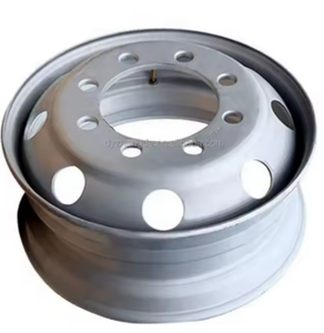 Mâm xe tải thép bán chạy nhất, kích thước 22.5x7.5 & 22.5x8.25, lốp 275/70R22.5 & 11R22.5, giá bán buôn - Product Image 4