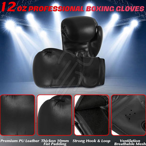 Equipo de Boxeo Profesional, Kit de Saco de Boxeo Pesado con Base, Personalizado en Cuero/Nylon, Resistente, Altura Ajustable - Product Image 5