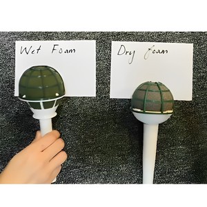 Oferta de Venta al Por Mayor: Soporte Grande para Ramo de Novia de Resina Fenólica Flotex con Espuma Seca y Húmeda para Arreglos Florales - Product Image 1