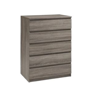 Coffre à 5 tiroirs en bois massif nouveau design meuble de rangement pour chambre à coucher salon prix de gros - Product Image 4