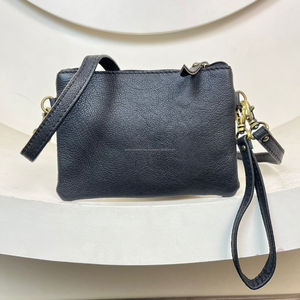 แฟชั่นใหม่2025กระเป๋าสะพายไหล่ผู้หญิงลายหมากรุกสีดำสีน้ำตาลแฟชั่นหนังแท้กระเป๋าพาดลำตัวกระเป๋าวินเทจสไตล์มินิ - Product Image 5