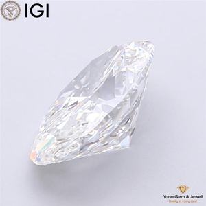 Diamante de Corte Ovalado de Lujo de 4.01 CT Cultivado en Laboratorio CVD, Color E, Claridad VVS2, con Certificado IGI para Joyería Personalizada - Product Image 3