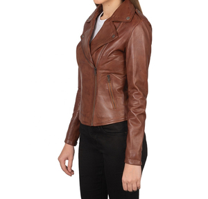 New Arrival Customized Women High Quality Fashion Jacket Women Fashion Leather Jacket Wholesale 2026 - Product Image 2