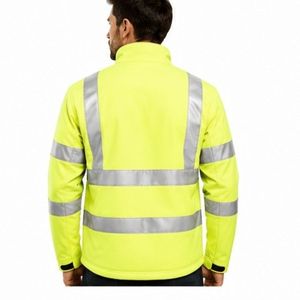 Premium Quality Workwear <b>Jacket</b> Lightweight Durable Safety Outerwear For Skilled Trades And Outdoor <b>Work</b> Wear - Product Image 6